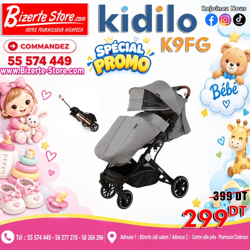 Poussette Bébé  Kidilo K9FG