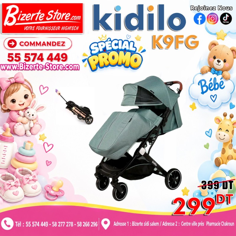 Poussette Bébé  Kidilo K9FG