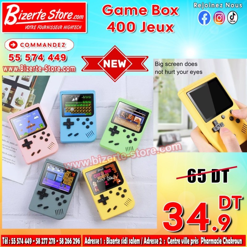game box 400 jeux