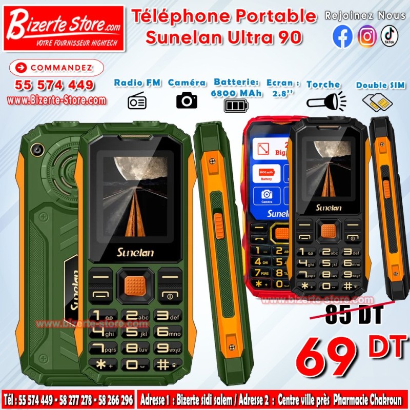 Téléphone Portable Sunelan Ultra 90