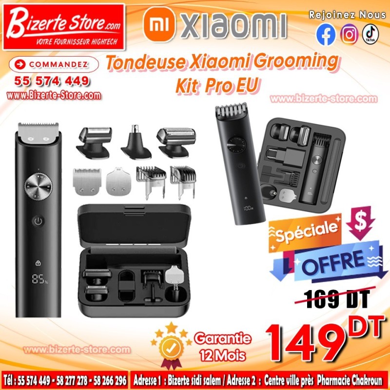 Tondeuse Xiaomi Grooming Kit Pro EU
