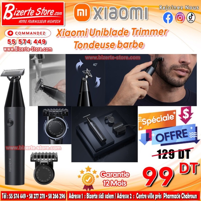 XIAOMI UNIBLADE TRIMMER TONDEUSE BARBE