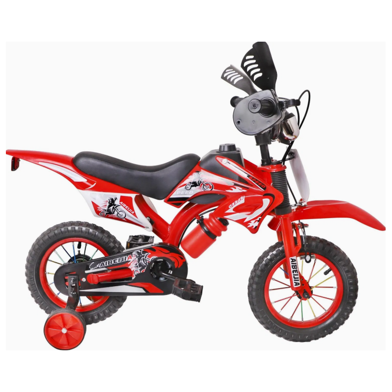 Bicyclette Taille 16 Moto-Cross Pour Enfant