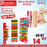 Blocs de bois 54 PCS