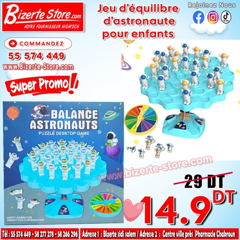 Jeu d'Équilibre Astronautes