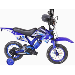 Bicyclette Taille 16 Moto-Cross Pour Enfant