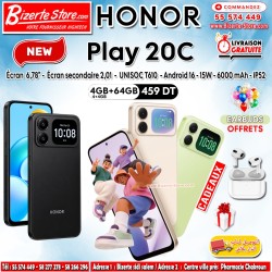 Smartphone Honor Play 20C 4Go 64Go