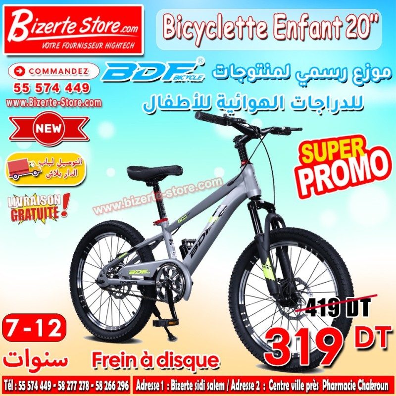 Bicyclette Enfant BDF Taille 20